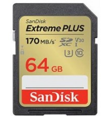 SanDisk Extreme Plus SDXC 64GB Memory Card
