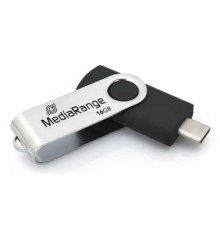 ATMINIMO PLOKŠTĖS FLASH USB-C 16GB/MR1951 MEDIARANGE