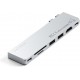Satechi Pro Hub Slim -adapteris, sidabro spalvos