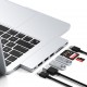 Satechi Pro Hub Slim -adapter, silver