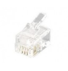 Equip RJ11 Modular Plug, 4P4C (121111)