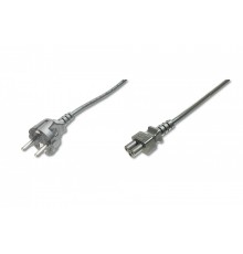 DIGITUS German Power Connection Cable, 0.75m, black