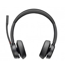 HP Poly Voyager 4320 UC Stereo USB-A Headset + BT700 USB-A Adapter + Charging Stand