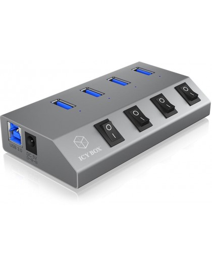 Icy Box 4 IB-HUB1405C USB 3.0 Hub