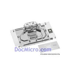 Barrow MSI Ventus 5090 GPU Water Block - White