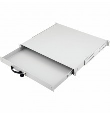 Equip Equip 19" Rack Cabinet for Servers 1U, Lockable, Gray