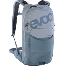 Evoc Stage 6 Cycling Backpack with 2-Liter Hydration Bladder, Blue-Grey