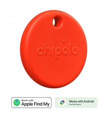 Chipolo POP tracking device, red