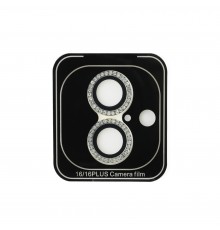 Guess Fixed Glliter Protective Lens for Apple iPhone 16/16 Plus