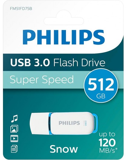 Philips USB 3.0 512GB Snow Edition Spring Green