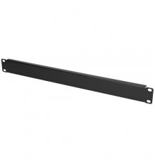 Extralink 1U 19" | Front Blank Panel | Black