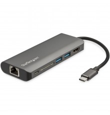Адаптер StarTech USB C - HDMI - SD - PD