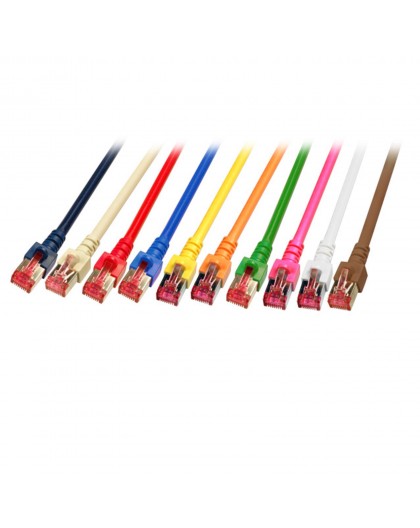 EFB Patchcord S / FTP, Cat.6A, LSSH, Cat.7, 1m (MK7001.1W)