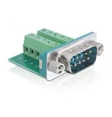 ADAPTERA TERMINĀLA BLOKS 10PIN-DB-9(COM)(M) DELOCK