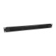 19" Cable Entry 1U with Brush Insert Black