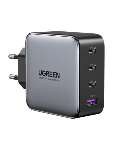Ugreen Nexode Air 100W įkroviklis, 3x USB-C, USB