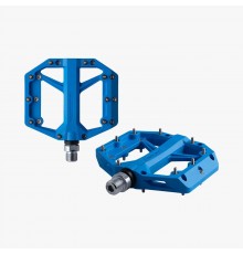 Shimano PD-GR400 Flat Pedals, Blue