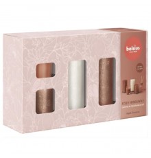Bolsius Cozy Hideaway Gift Set Apple Cinnamon