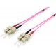 Equip SC - SC multimoodi dupleks OM4, 5m (255525)