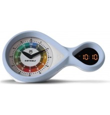 Kidywolf analog & digital Alarm Clock light blue