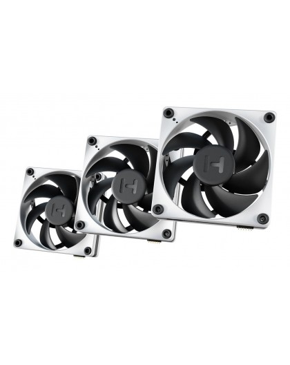 HYTE THICC FP12 Computer case Fan 12 cm Black, White 3 pc(s)