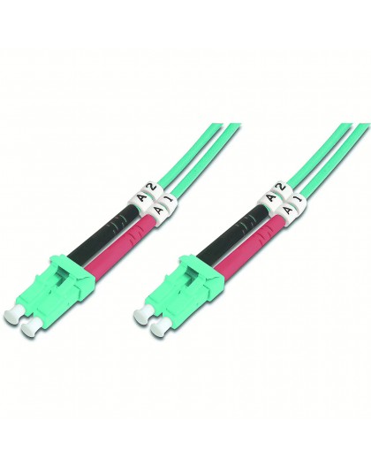 DIGITUS LWL Patch Cable LC - LC 1.00m Multimode Duplex OM3