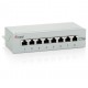 Equip Patch Panel 8x RJ45 Cat5e FTP Desktop Light Grey