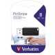 Verbatim PinStripe USB Flash Memory 8GB