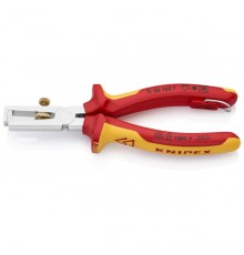 KNIPEX insulation stripper with spring opening, universal