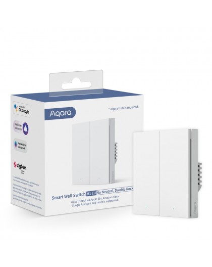 Aqara WS-EUK02 light switch Polycarbonate (PC) White