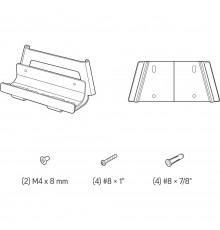 HP Poly Wand Halter для Studio X52