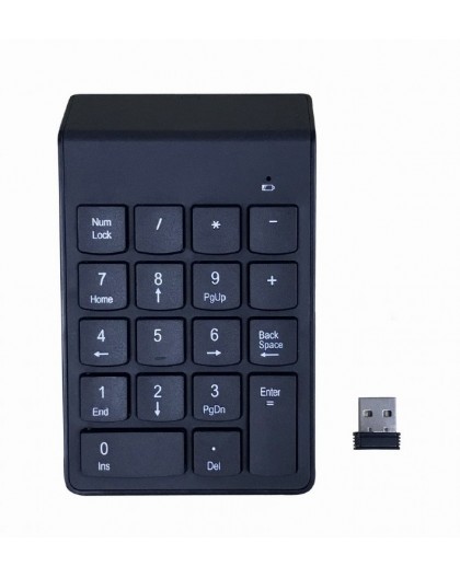Gembird KPD-W-02 Numeric Keypad Notebook/PC Bluetooth Black