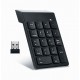 Gembird KPD-W-02 Numeric Keypad Notebook/PC Bluetooth Black