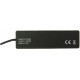 Tellur Basic USB Hub, 4 porti, USB 2.0 Musta