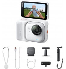 Insta360 GO Ultra Creator Bundle tegevuskaamera, valge