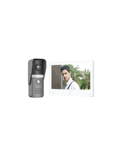 Video Door Phone - Tuya 1080p Outdoor Camera, 7" Touch Screen, 2-Wire