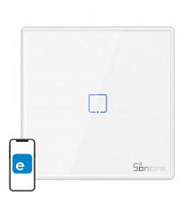 Smart Wireless Wall Switch Sonoff T2EU1C-RF 433MHz (1-channel)