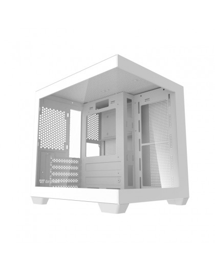 Darkflash C275P computer case without fans (White)