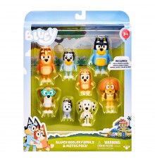 Bluey Figures Multipack - character pack, 8 figures