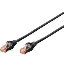 DIGITUS CAT 6 S/FTP Patchkaabel, 10 tk, 2m, musta