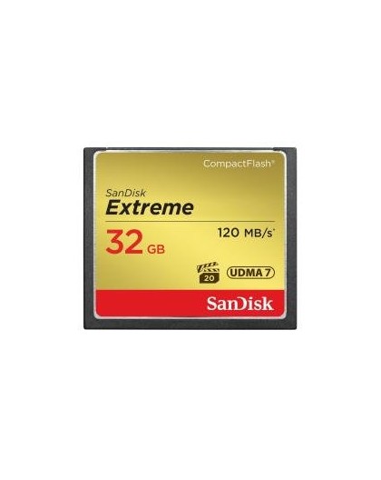 SanDisk Extreme CompactFlash Memory card 32GB
