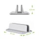 Techly Vertical Aluminum Notebook Stand