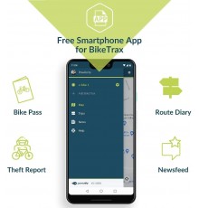 PowUnity BikeTrax - bike tracker, Yamaha Series 2, 4G