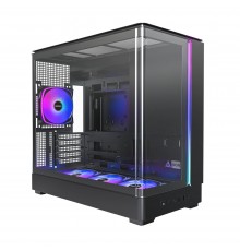MONTECH KING 15 PRO BLACK Midi Tower PC Case for Micro ATX/Mini-ITX