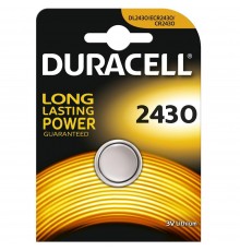 Duracell CR2430 Lithium 3V Tablet Battery