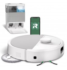 iRobot Roomba Plus 505 Combo Robot + AutoWash Dock White