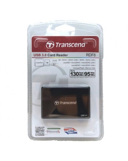 TRANSCEND card reader USB 3.1 Gen 1 SD/Micro SD, pink