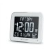Wall clock w. alarm function M-090 WMC White