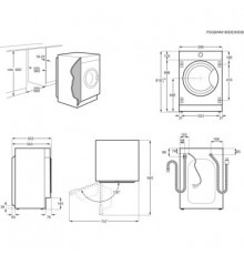 Washing machine AEG L7WBE68SI