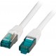 EFB EFB RJ45 Patch Cable S/FTP, Cat.6A, LSZH, 2m, white